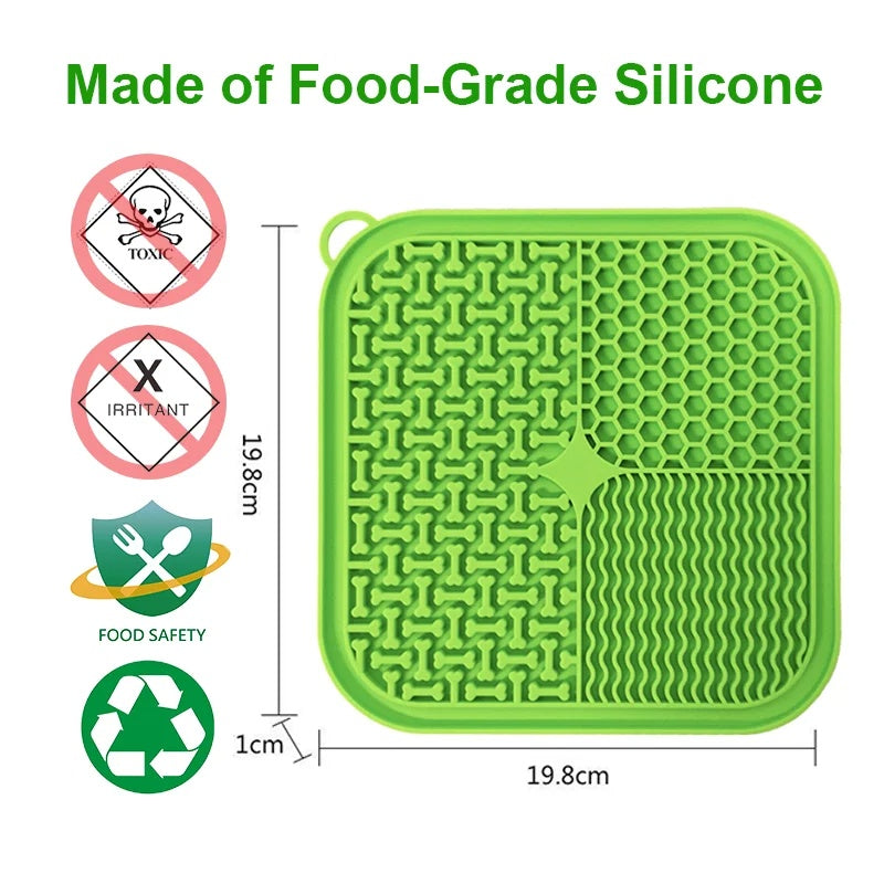 The Suction-Cup Slow Feeder Lick Pad