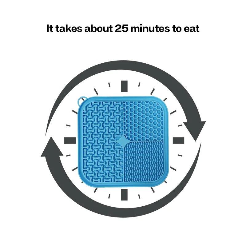 The Suction-Cup Slow Feeder Lick Pad